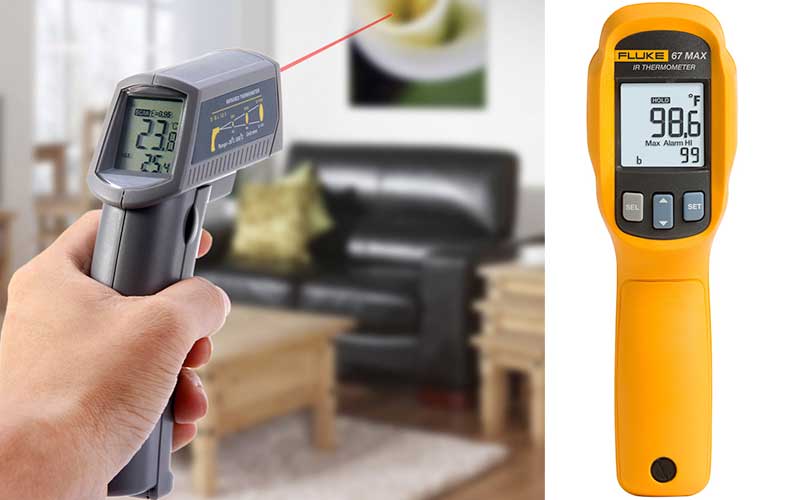 Use an Infrared Thermometer to Easily Spot Heat Leaks in Your House