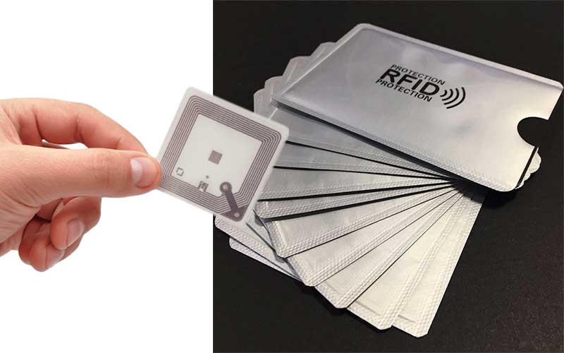 Jaký materiál je blokování RFID?